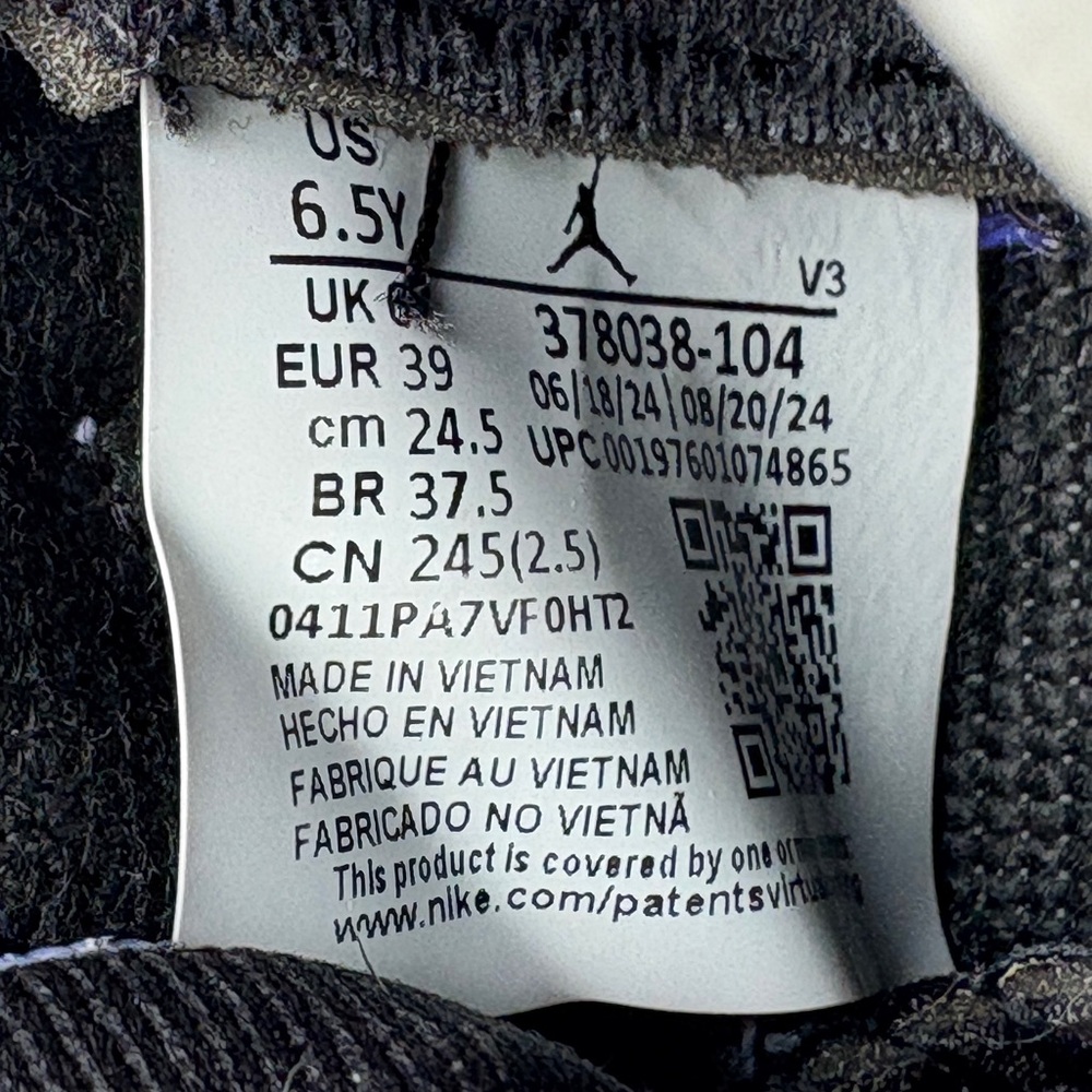 🔥 Nike Air Jordan 11 Retro "Legend Blue" 378038-104 | Size 6.5Y 👟 OG Colorway - Picture 4 of 13